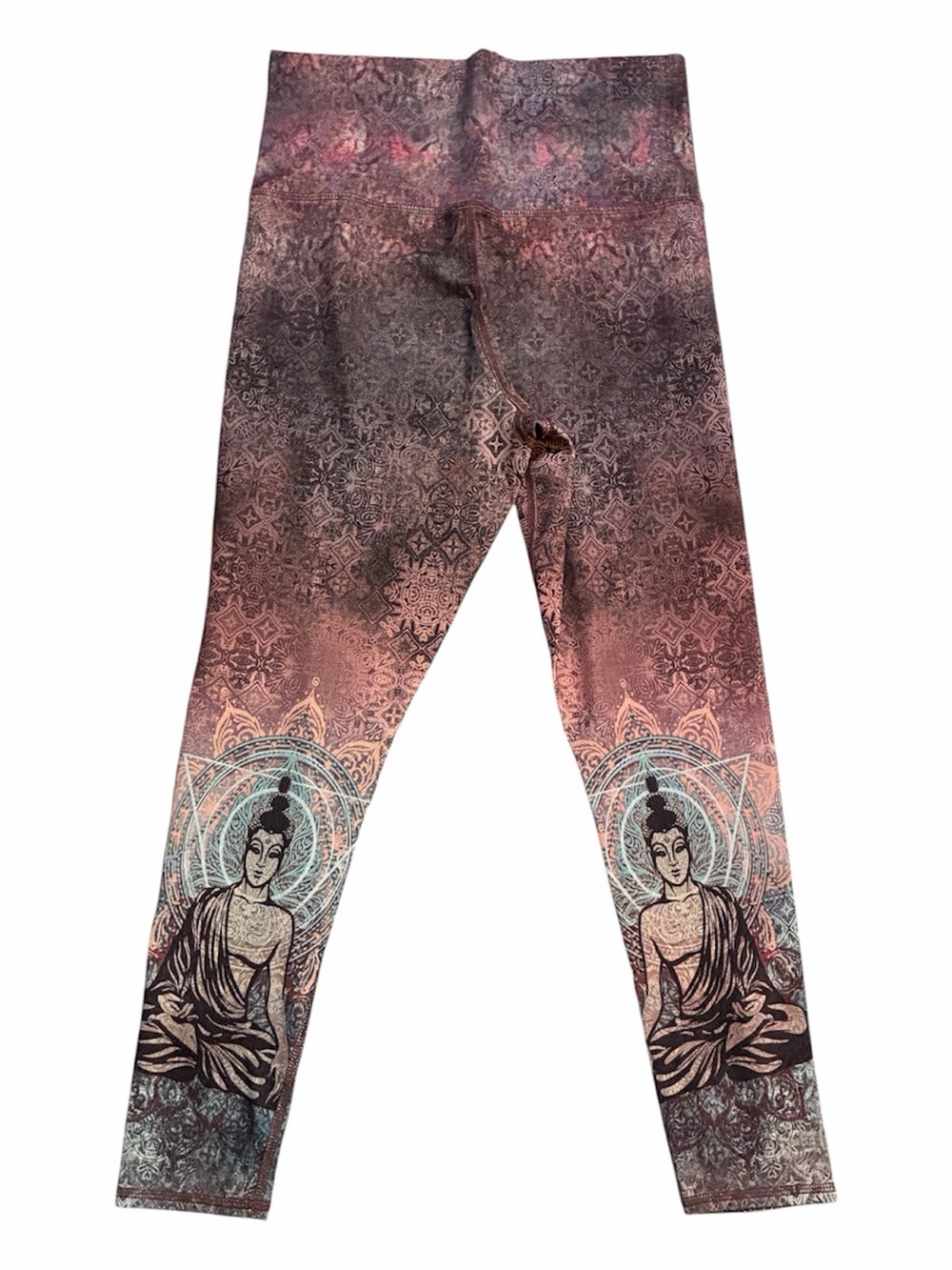 Evolution and Creation Buddha Leggings